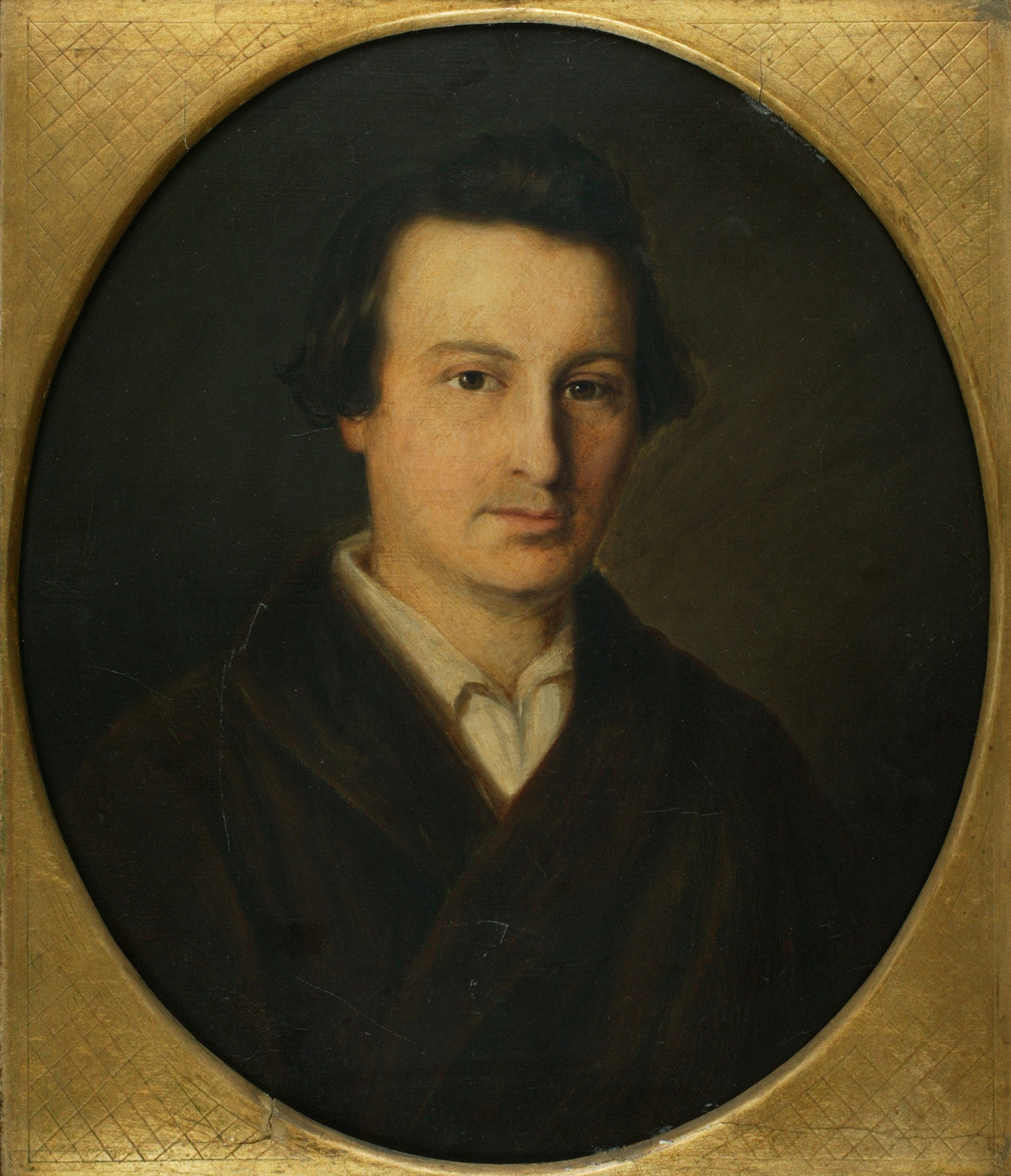 Heinrich Heine - Isidor Popper (1816-1884) - Heine zur Zeit seiner Deutschlandreisen (1843/44) Quelle: http://de.wikipedia.org/w/index.php?title=Datei:Heinrich_Heine(IsidorPopper1843).jpg&filetimestamp=20070705153307